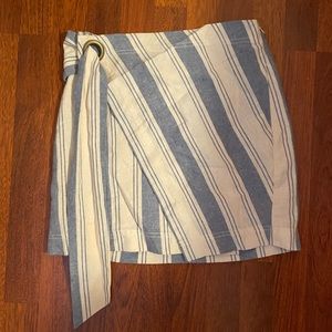 Striped Free People Skort